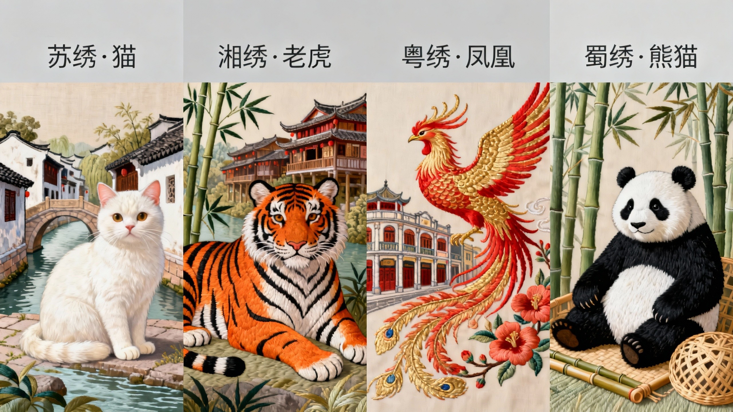 The Big Four: Exploring China's Most Famous Embroidery Styles