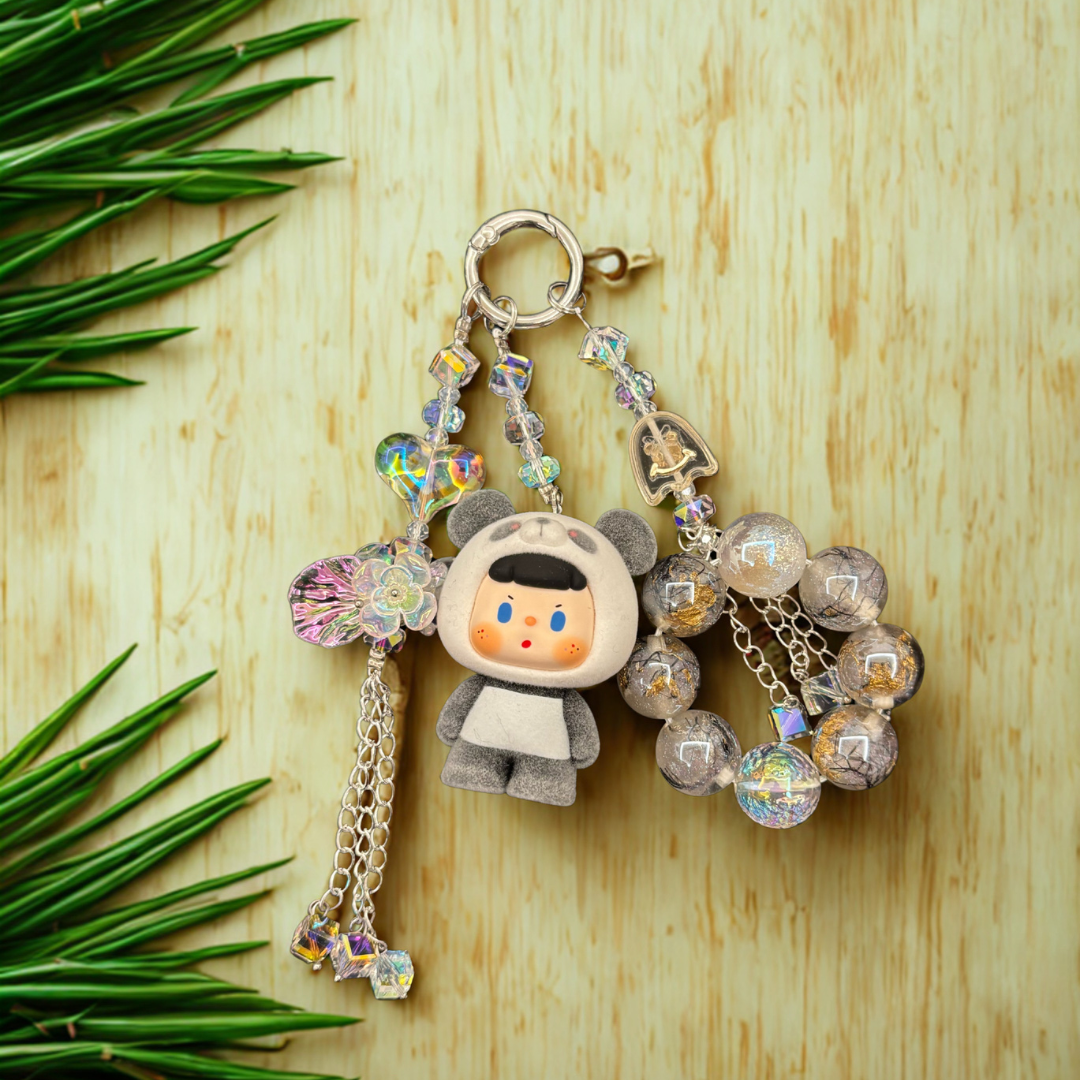 Giant Panda Handmade Charm: A One-of-a-Kind Gift Filled with Emotion and Craftsmanship