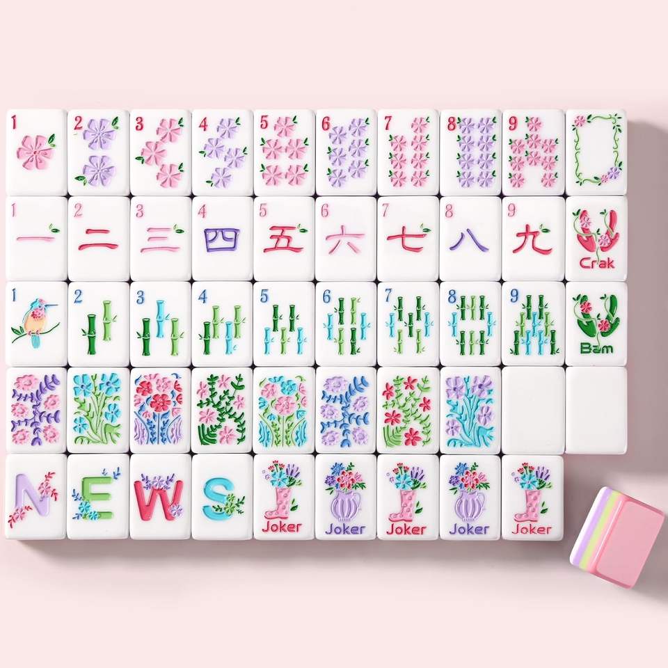 Miss Darling Flower Pink Modern Mahjong Tiles: The Complete Guide for Mahjong Enthusiasts