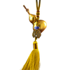 Gold Foil Five Elements Gourd Pendant