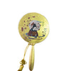 Portable Gold-Foil Makeup Mirror – Round (Chengdu Wuhou Shrine Museum Collaboration Edition)