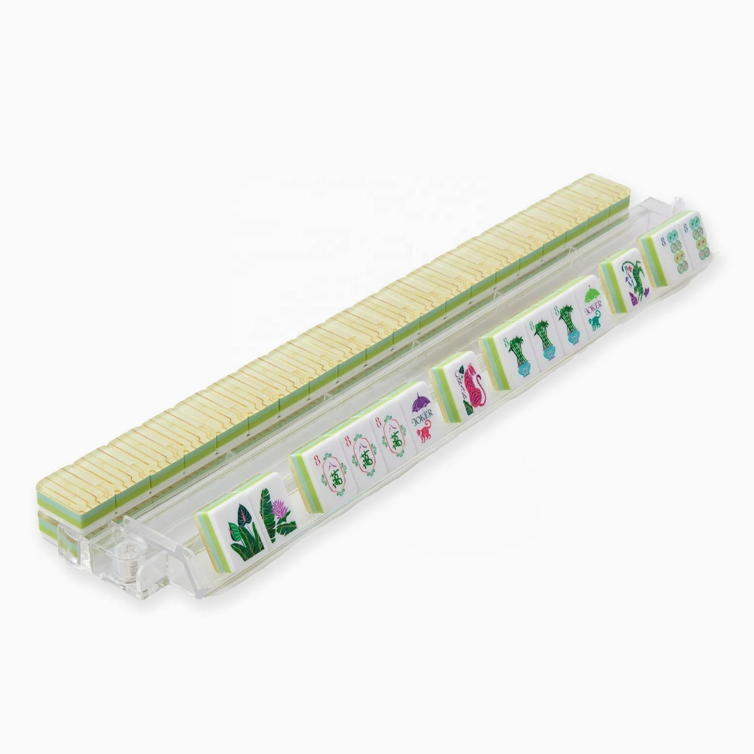 Bamboo Grain Print American Mahjong Tiles