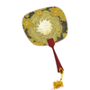 Gilded Xuan Paper Round Fan · A Dialogue with Ancient Jinsha
