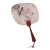 Gold Foil Traditional Chinese-Style Rice Paper Round Fan（NanJing）