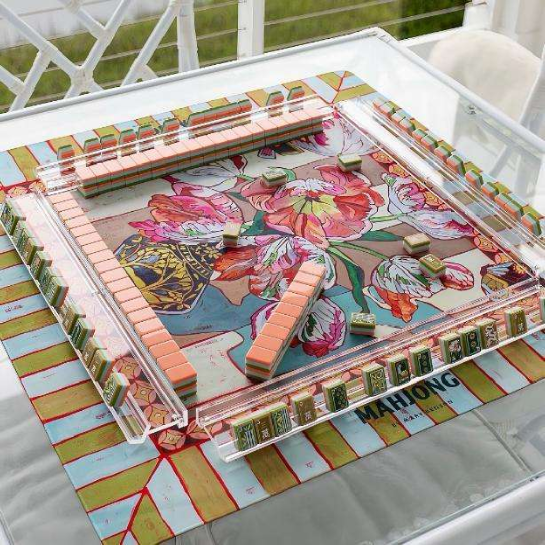 Emerald Green Premium American Mahjong Tiles