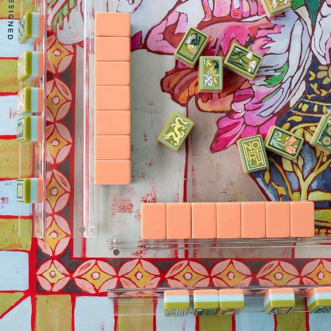 Emerald Green Premium American Mahjong Tiles