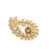 Creative Gold Leaf Brooch