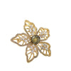 Creative Gold Leaf Brooch
