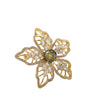 Creative Gold Leaf Brooch
