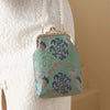 Brocade Butterfly Printed Shoulder Phone Bag for  Women – Elegant Ethnic Style Crossbody Mini Purse
