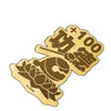 Gold leaf sticker