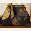 Premium Chinese-Style Printed Bamboo-Handle Tote Bag – Elegant Oriental Fabric Handbag
