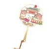 NanJing Museum Co-Branded Gold Foil Bookmark