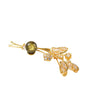 Creative Gold Leaf Brooch