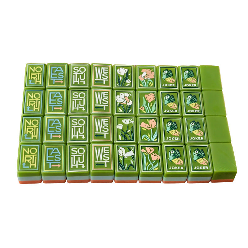 Emerald Green Premium American Mahjong Tiles