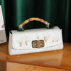 Luxury Silk Embroidered Handbag