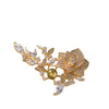 Creative Gold Leaf Brooch